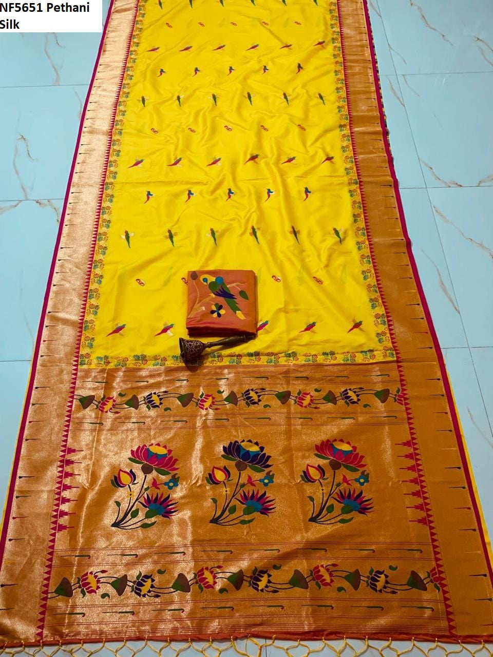 Nf5651 Pethani Silk Vmk. Sarees