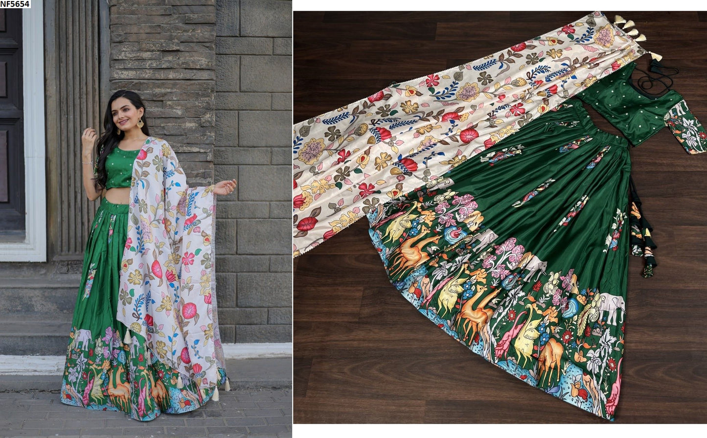 Nf5654 Vmk. Lehenga Choli