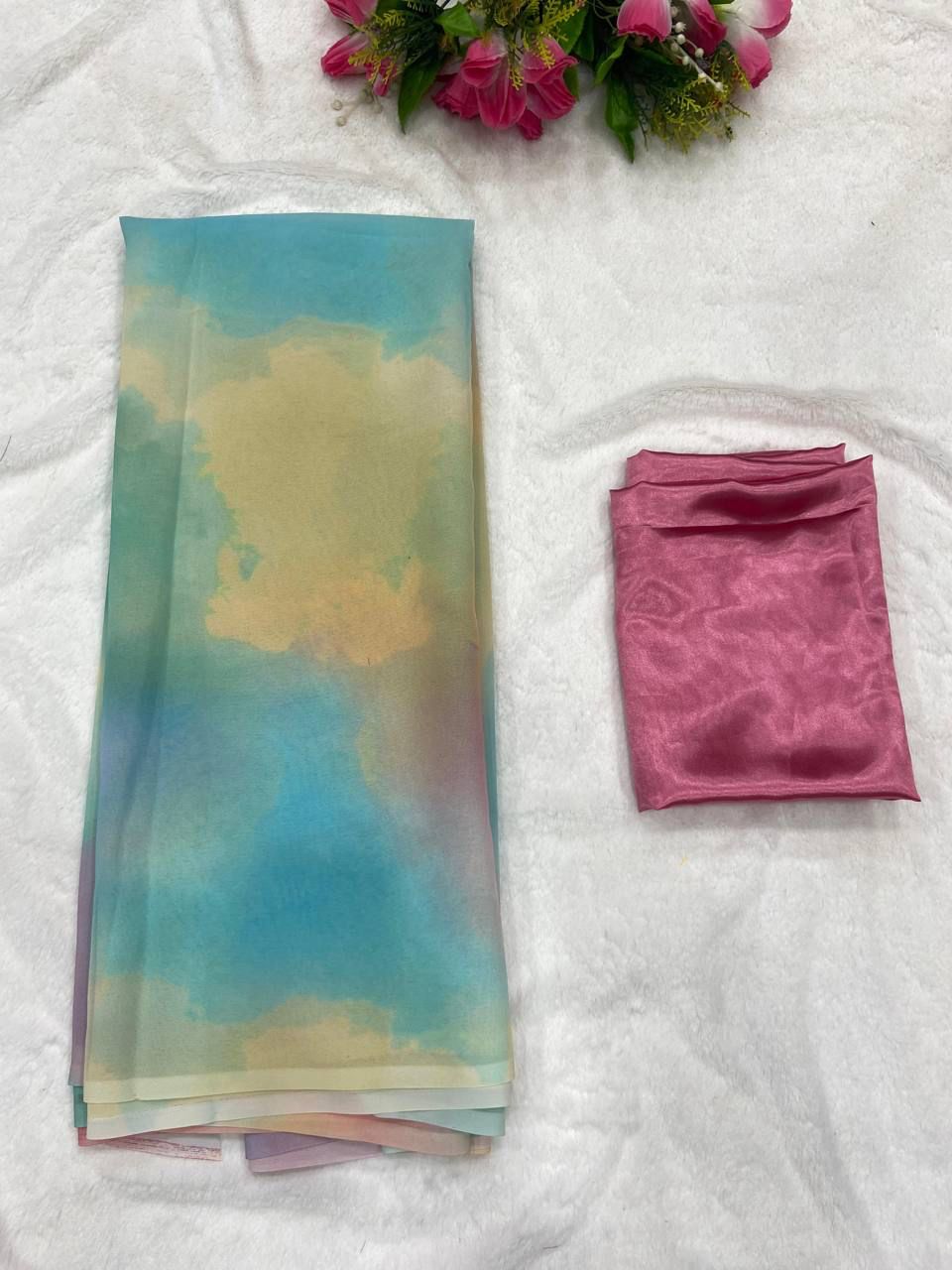 Nf5655 Digital Print Vmk Sarees