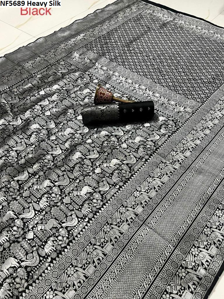 Nf5689 Heavy Silk Vmk Sarees