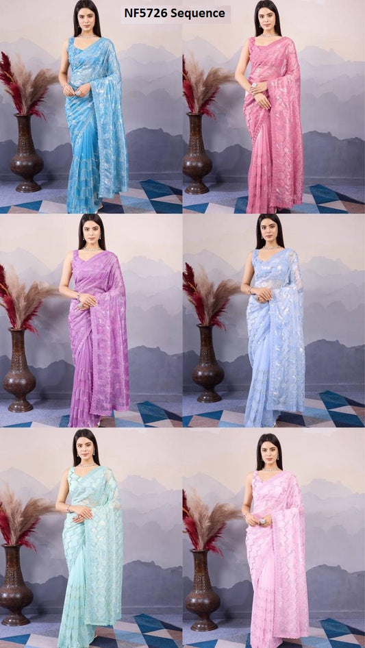 Nf5726 Sequence Vmk. Sarees