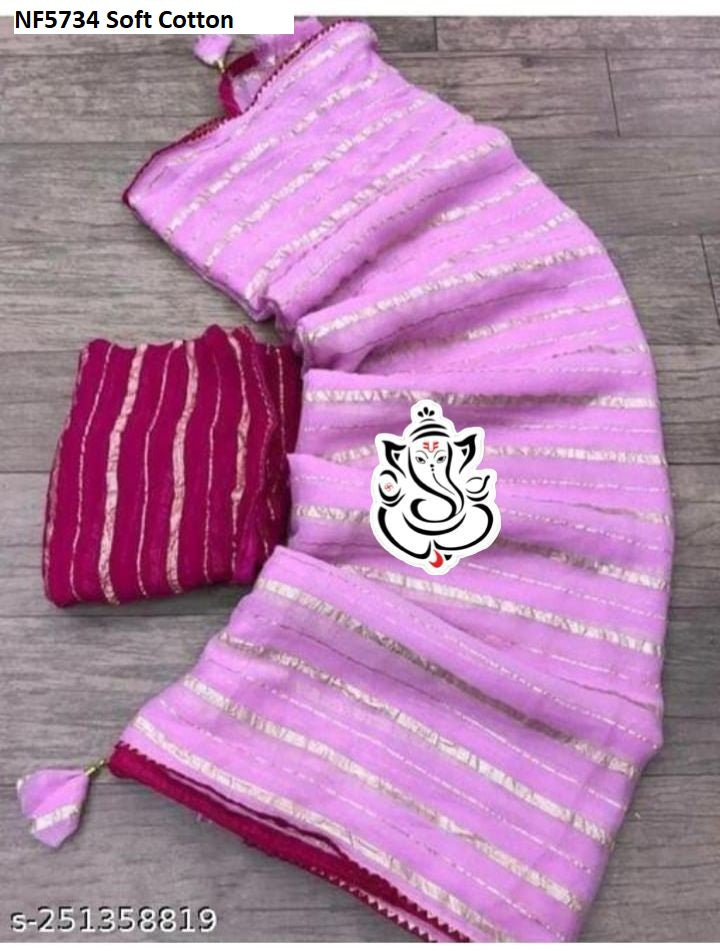 Nf5734 Soft Cotton Vmk Sarees