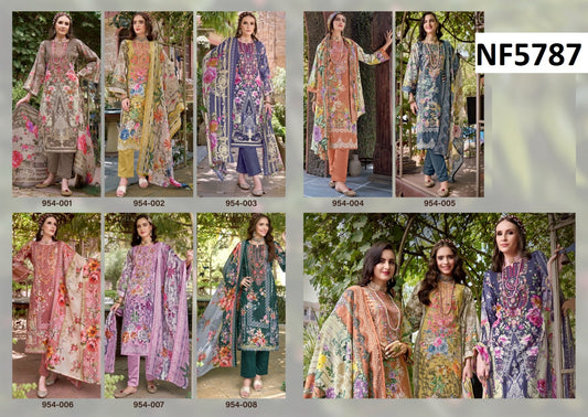 Nf5787 Vmk. Karachi Unstitched Suits