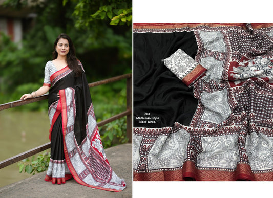 Nf5790 Vmk Pashmina Cotton Sarees