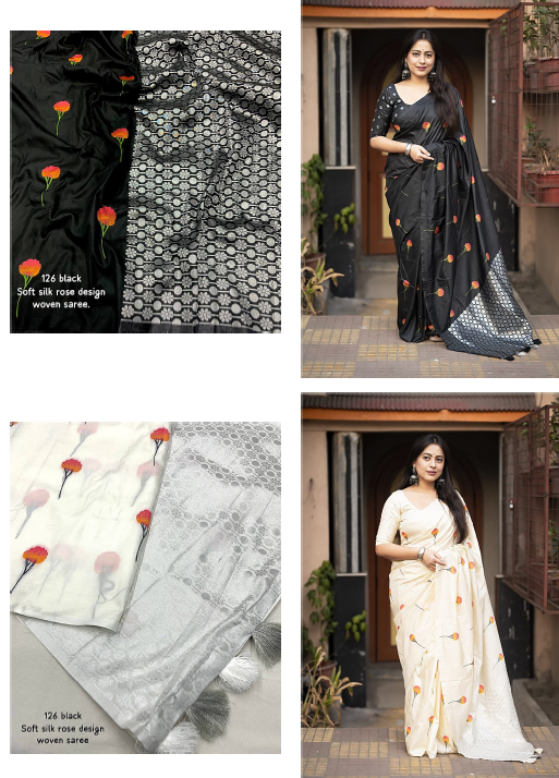Nf5796 Vmk. Soft Silk Sarees