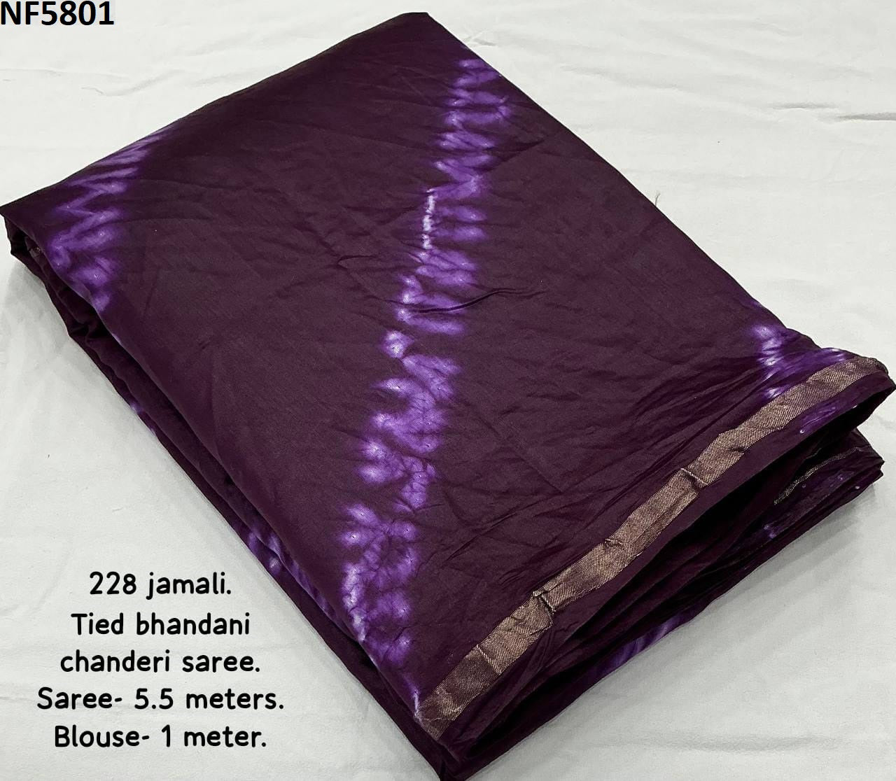 Nf5801 Vmk. Chanderi Cotton Sarees