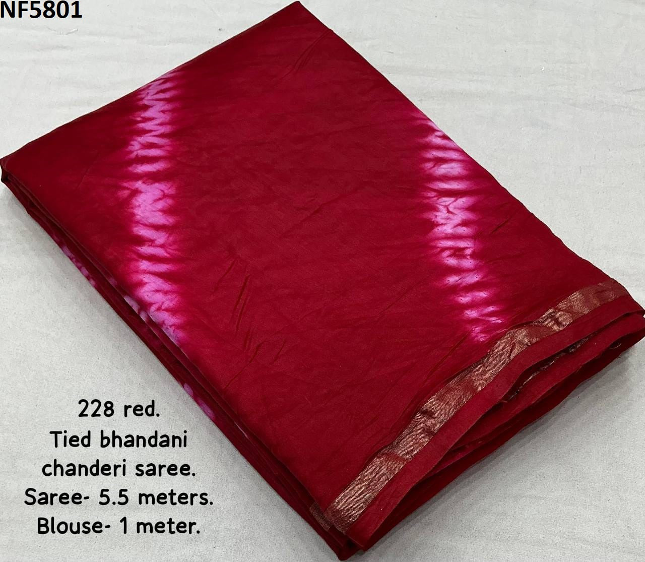 Nf5801 Vmk. Chanderi Cotton Sarees