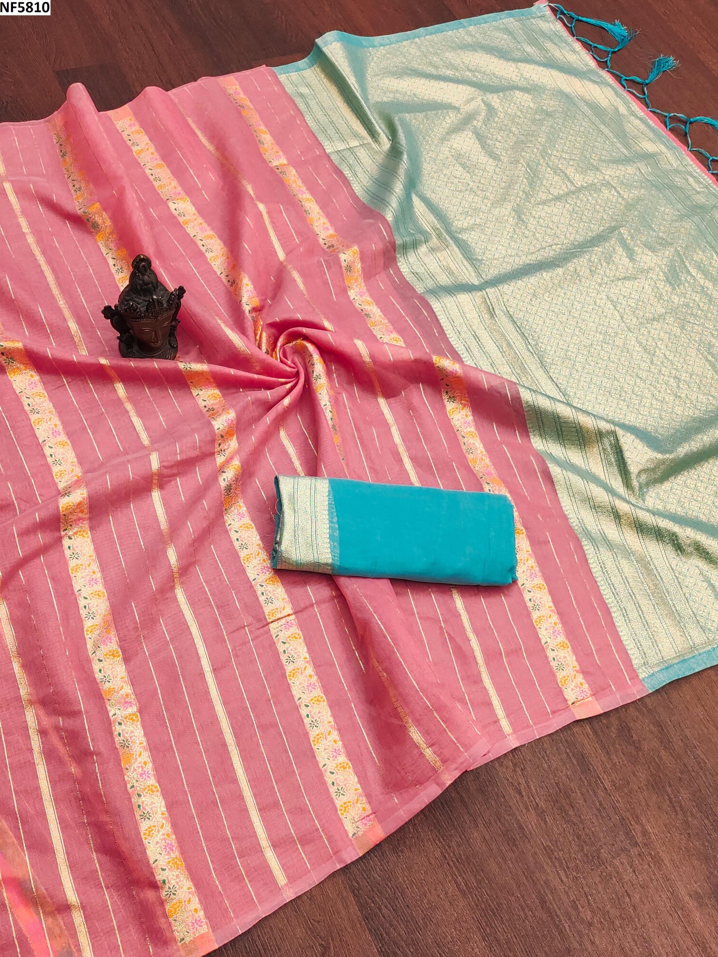 Nf5810 Vmk. Soft Cotton Sarees