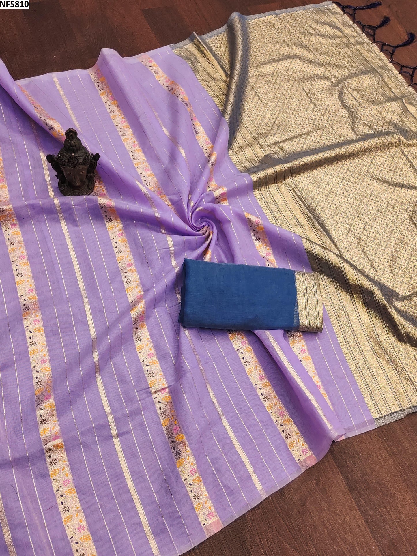 Nf5810 Vmk. Soft Cotton Sarees