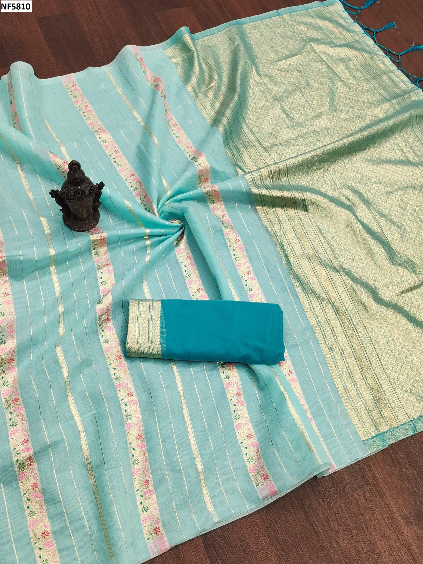 Nf5810 Vmk. Soft Cotton Sarees