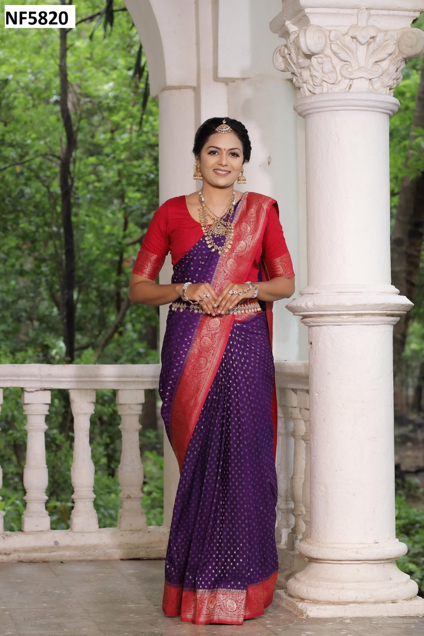 Nf5820 Vmk. Georgette Sarees