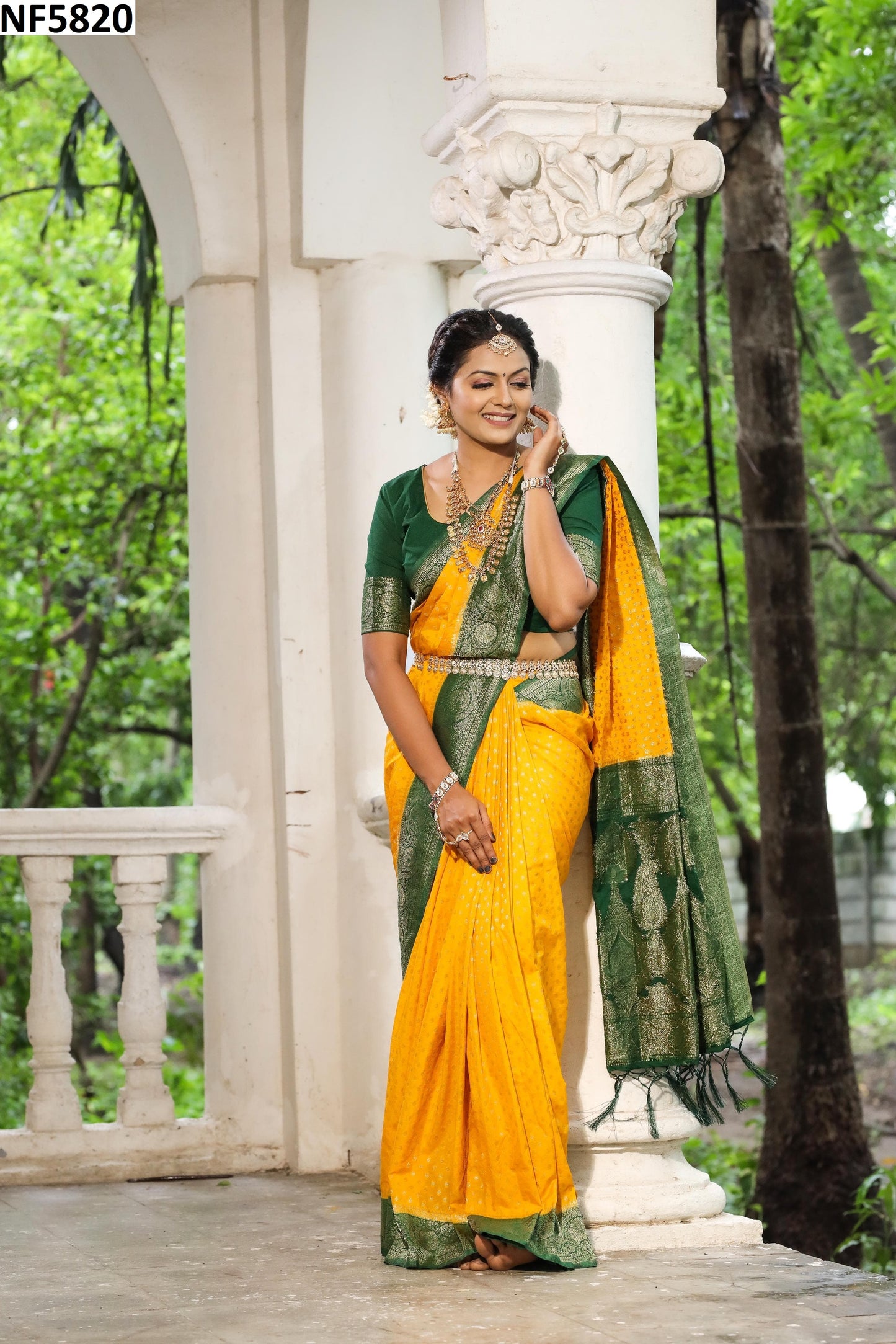 Nf5820 Vmk. Georgette Sarees