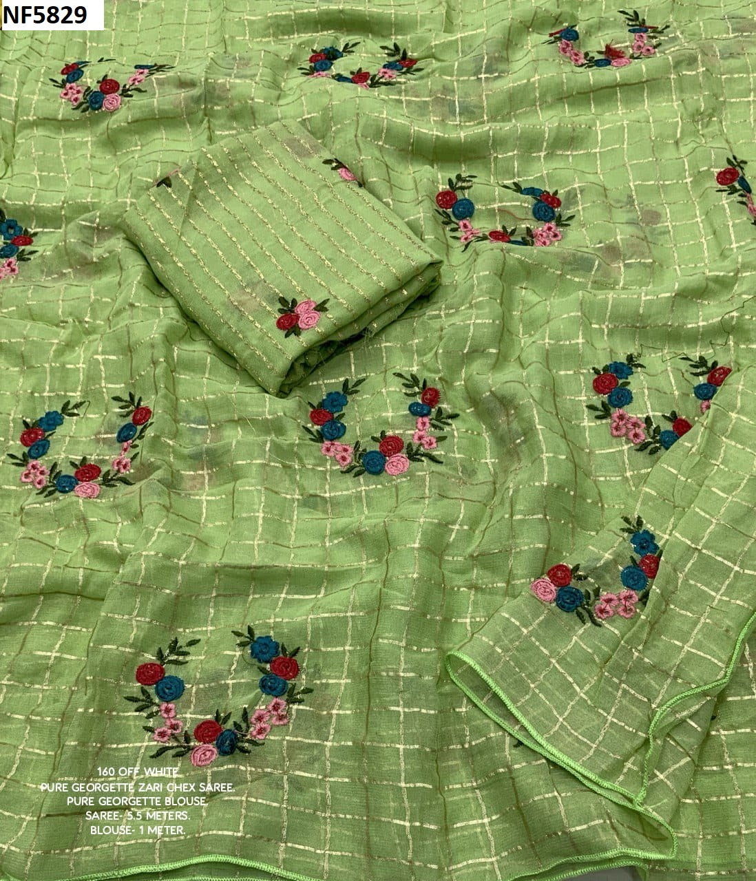 Nf5829 Vmk. Zari Woven Sarees