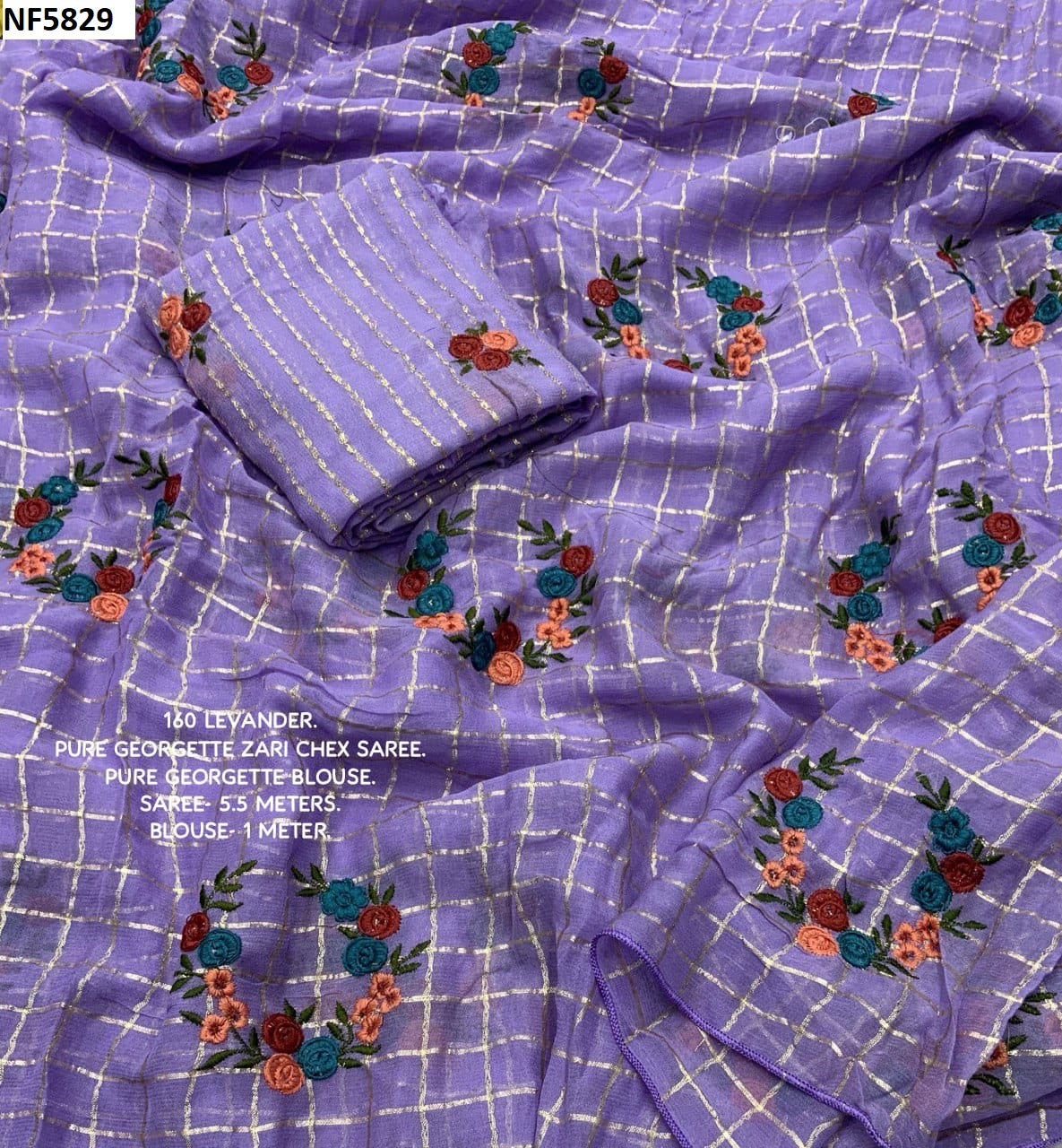 Nf5829 Vmk. Zari Woven Sarees