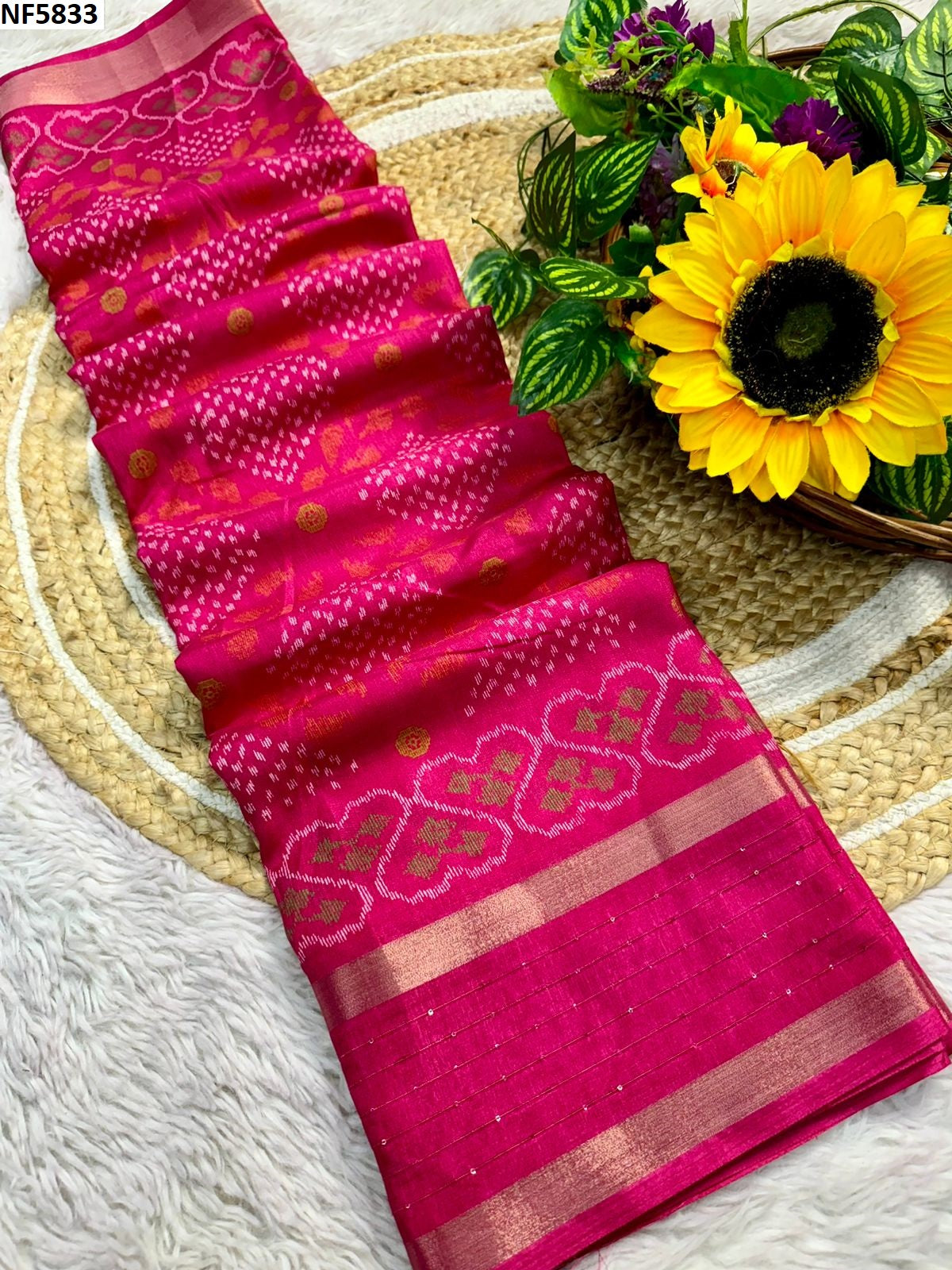 Nf5833 Vmk Dola Silk Sarees