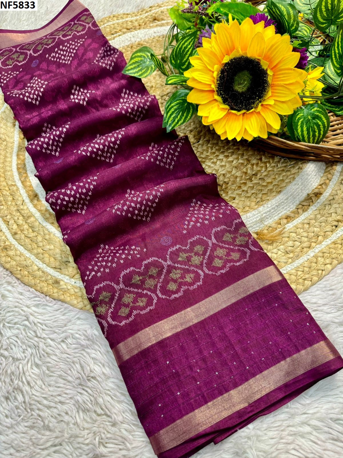 Nf5833 Vmk Dola Silk Sarees