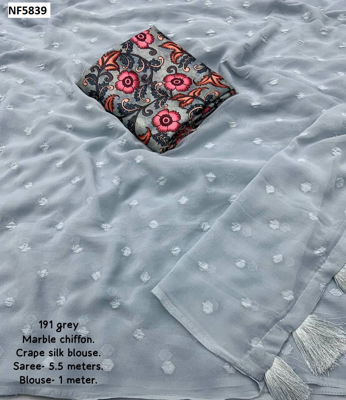 Nf5839 Vmk Chiffon Sarees