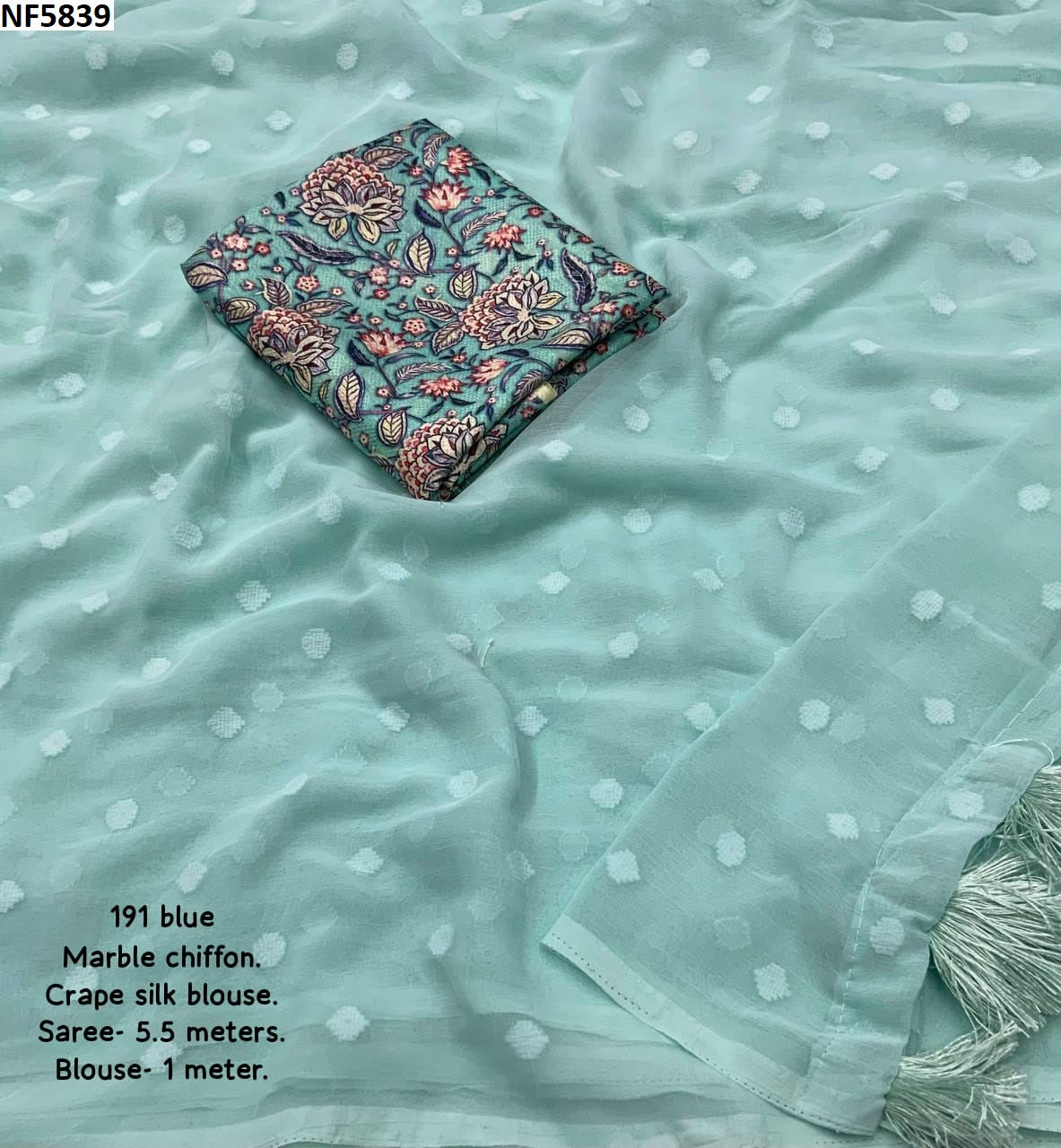 Nf5839 Vmk Chiffon Sarees