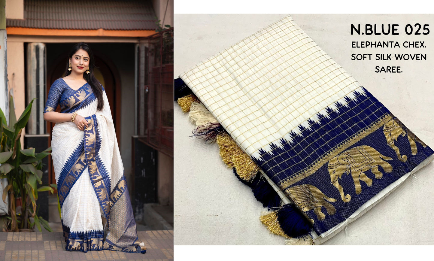 Nf5848 Vmk. Zari Woven Sarees