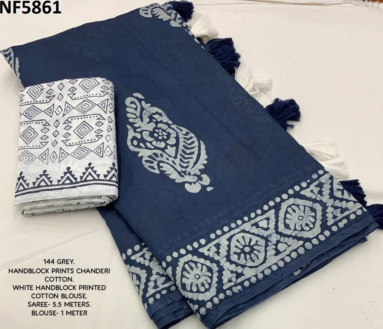 Nf5861 Vmk. Chanderi Cotton Sarees