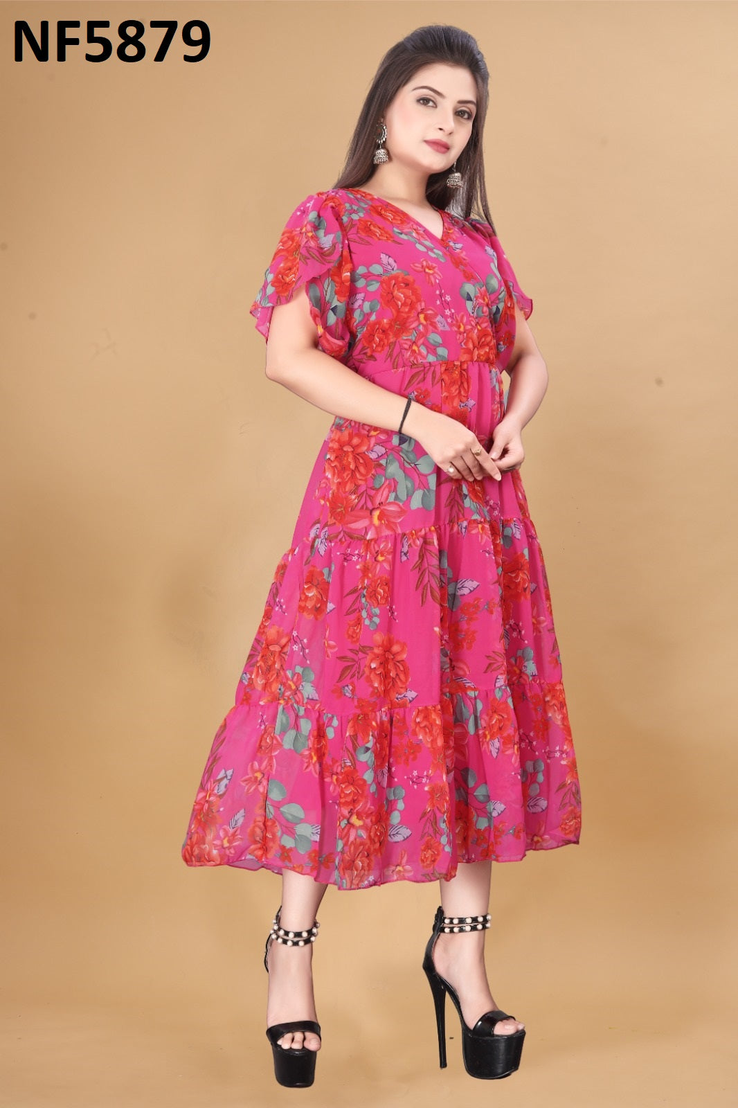 Nf5879 Vmk Printed One Piece