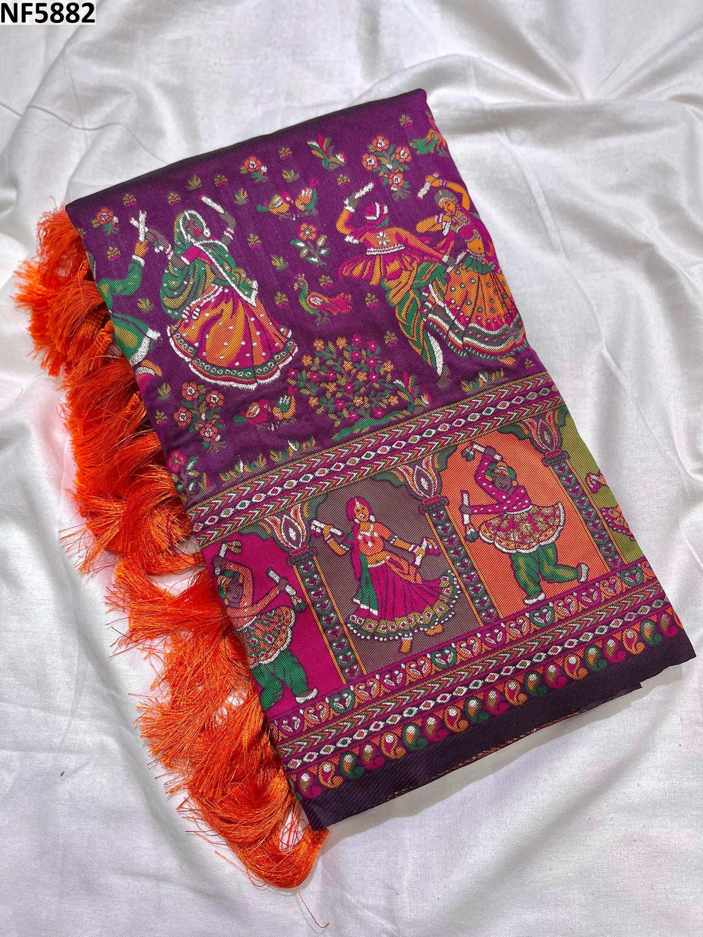 Nf5882 Vmk. Zari Weaving Sarees