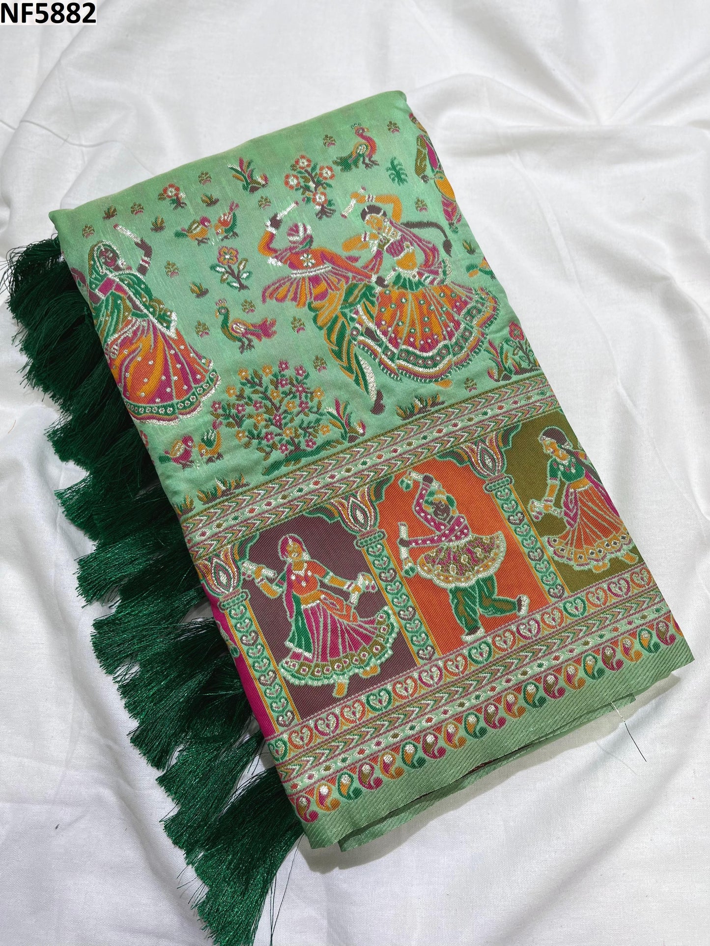 Nf5882 Vmk. Zari Weaving Sarees