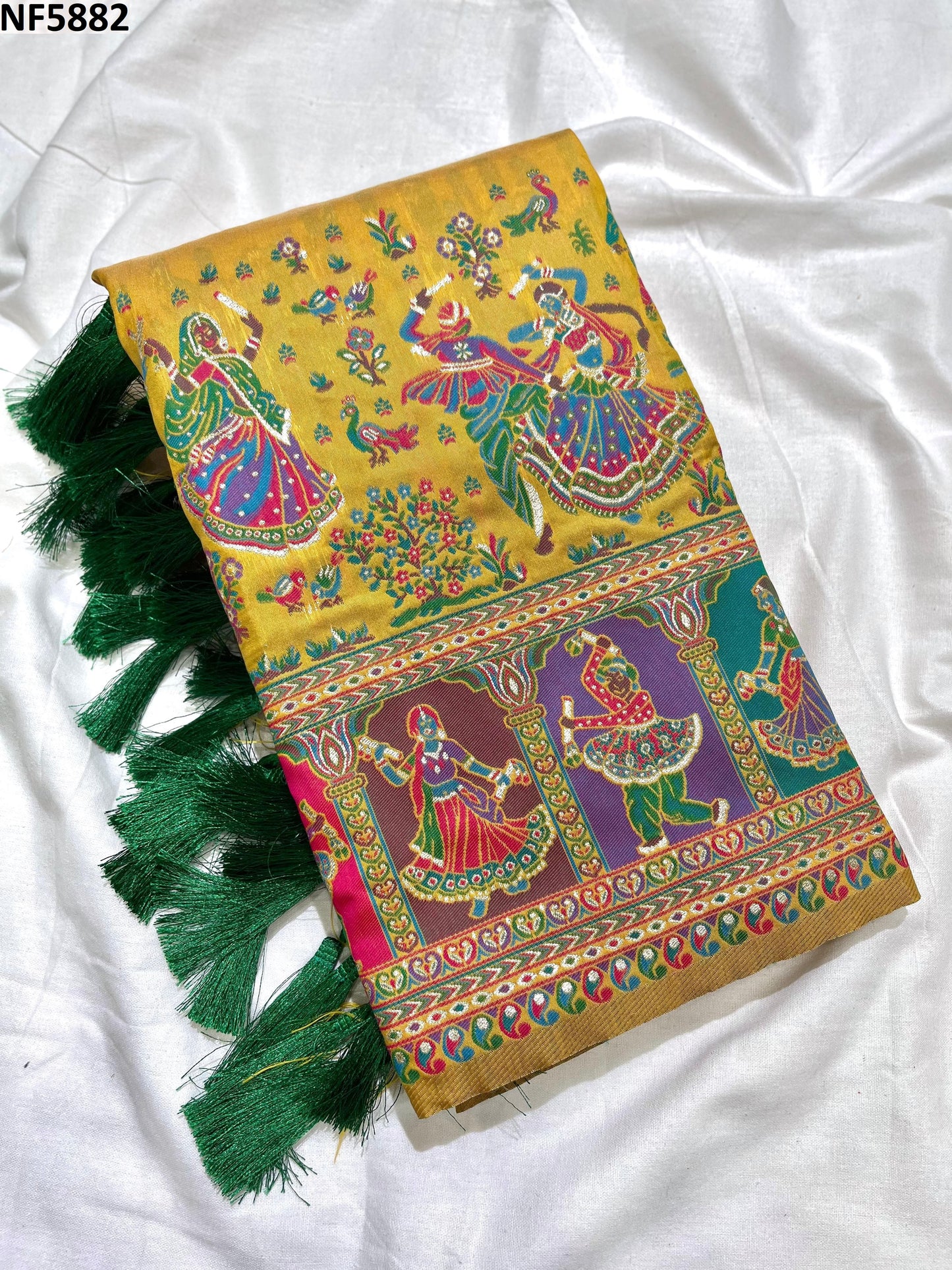 Nf5882 Vmk. Zari Weaving Sarees