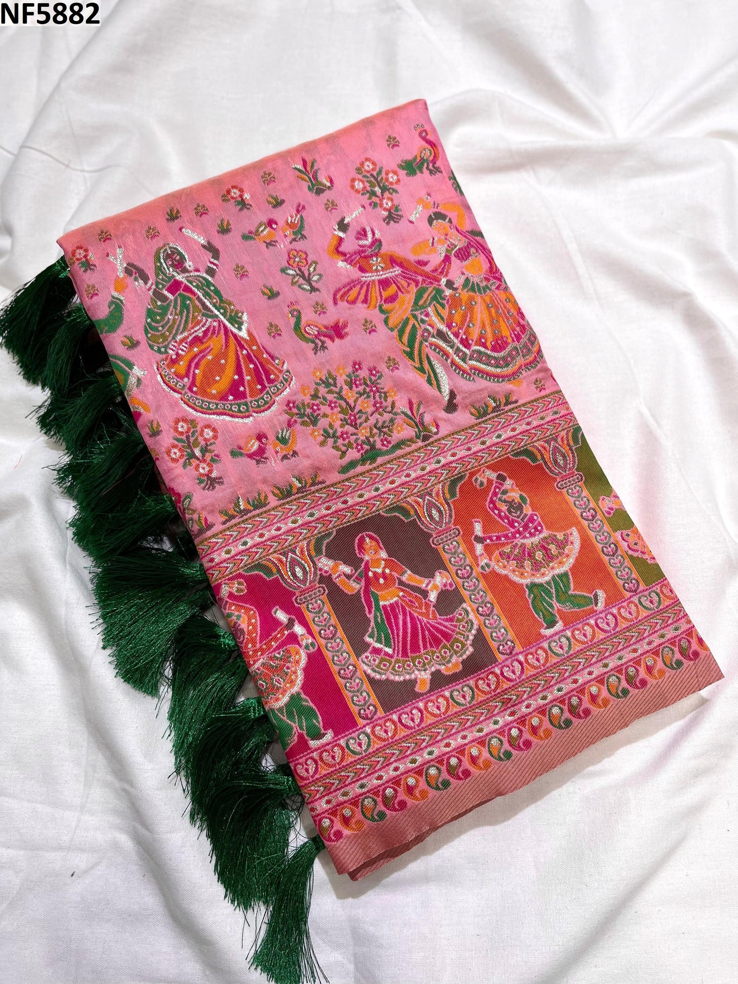 Nf5882 Vmk. Zari Weaving Sarees