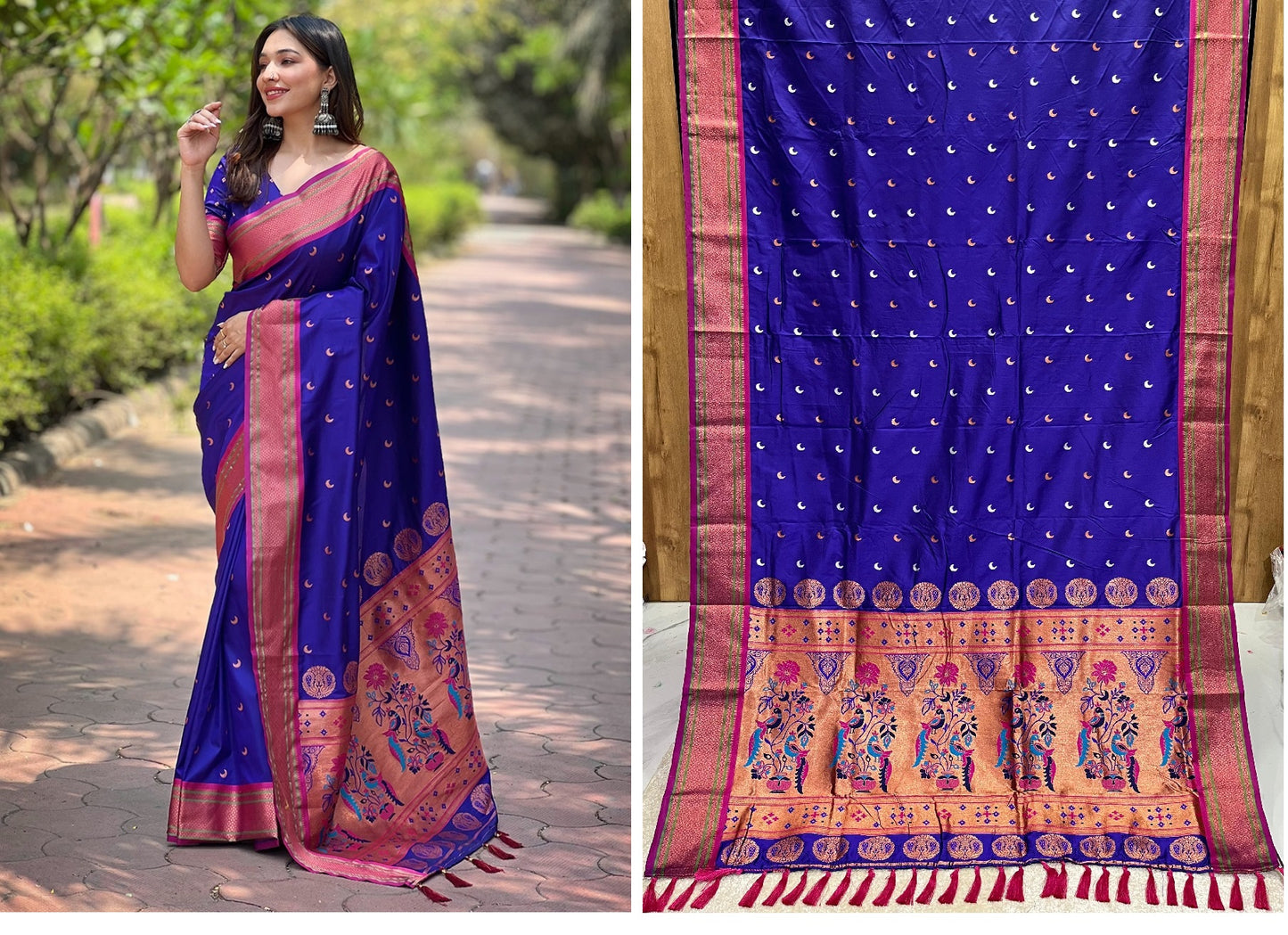 Nf5883 Vmk. Meenakari Sarees