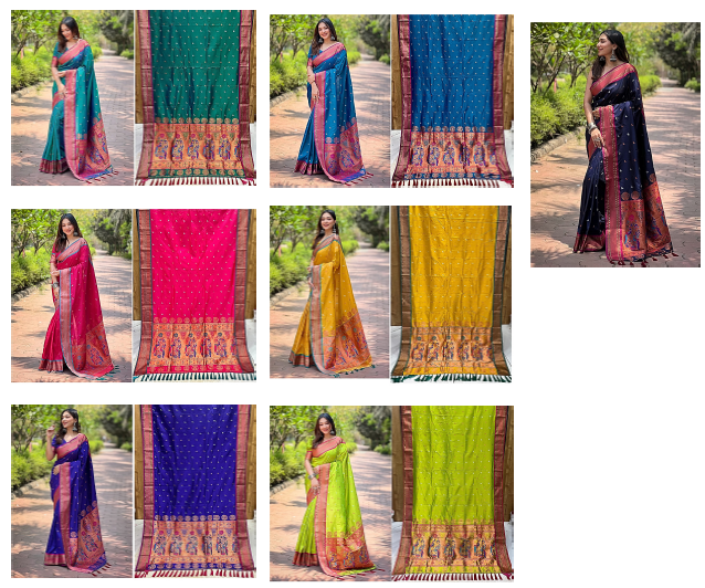 Nf5883 Vmk. Meenakari Sarees