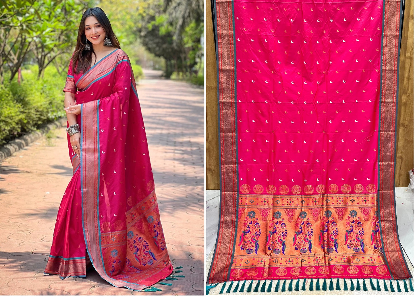 Nf5883 Vmk. Meenakari Sarees