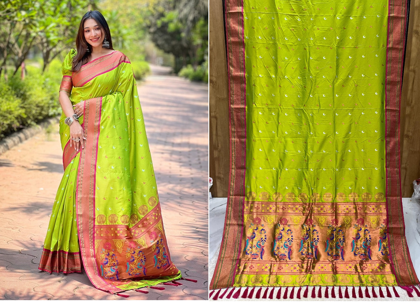 Nf5883 Vmk. Meenakari Sarees