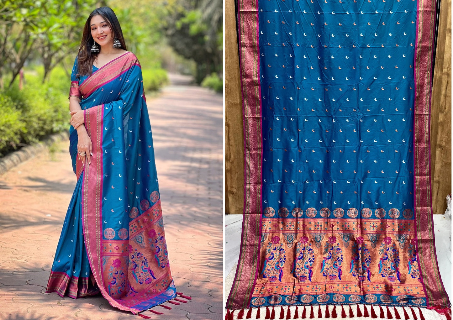 Nf5883 Vmk. Meenakari Sarees