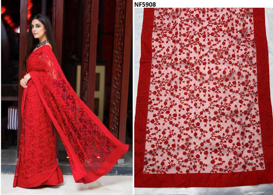 Nf5908 Vmk Soft Net Sarees