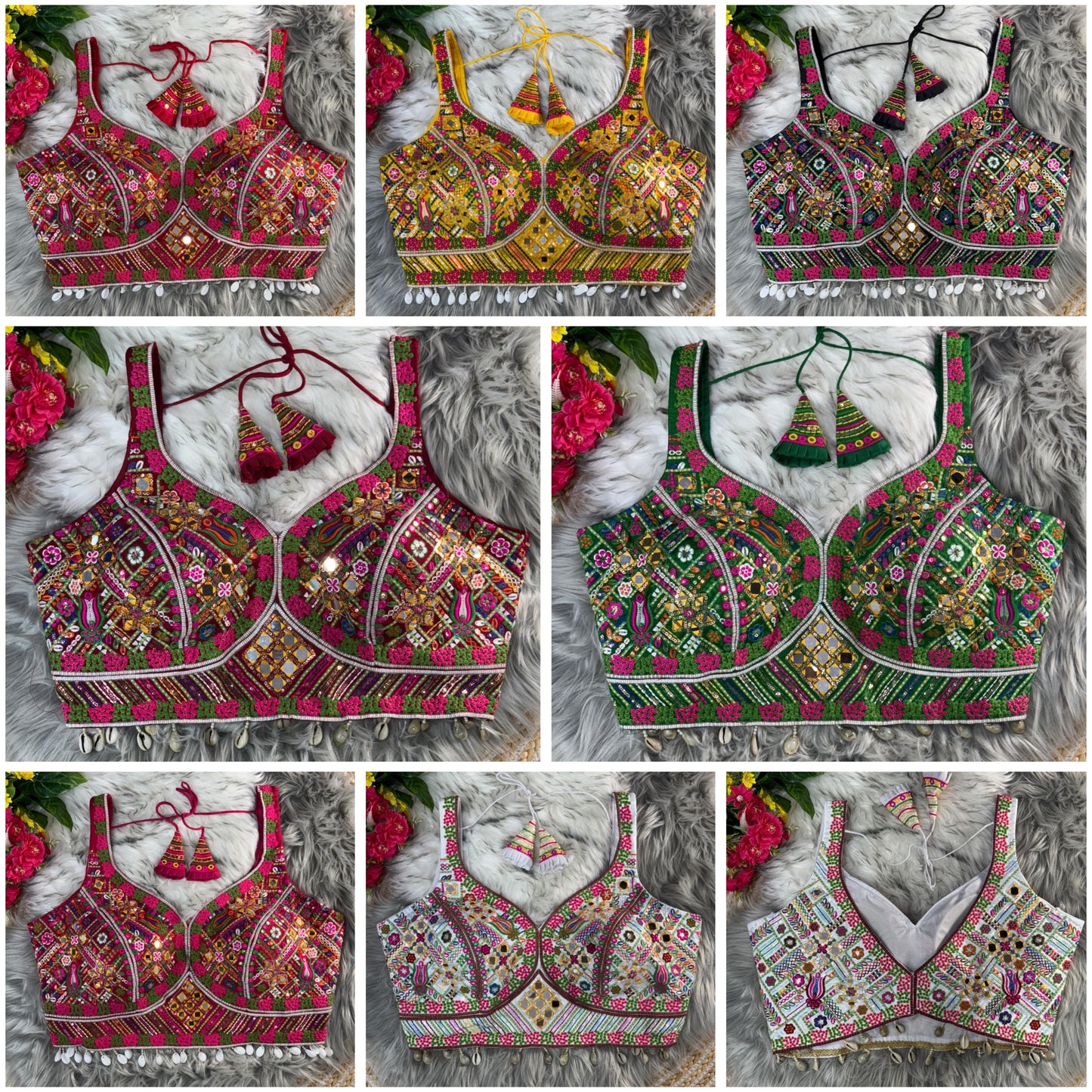Nf5918 Vmk. Handmirror Work Blouse