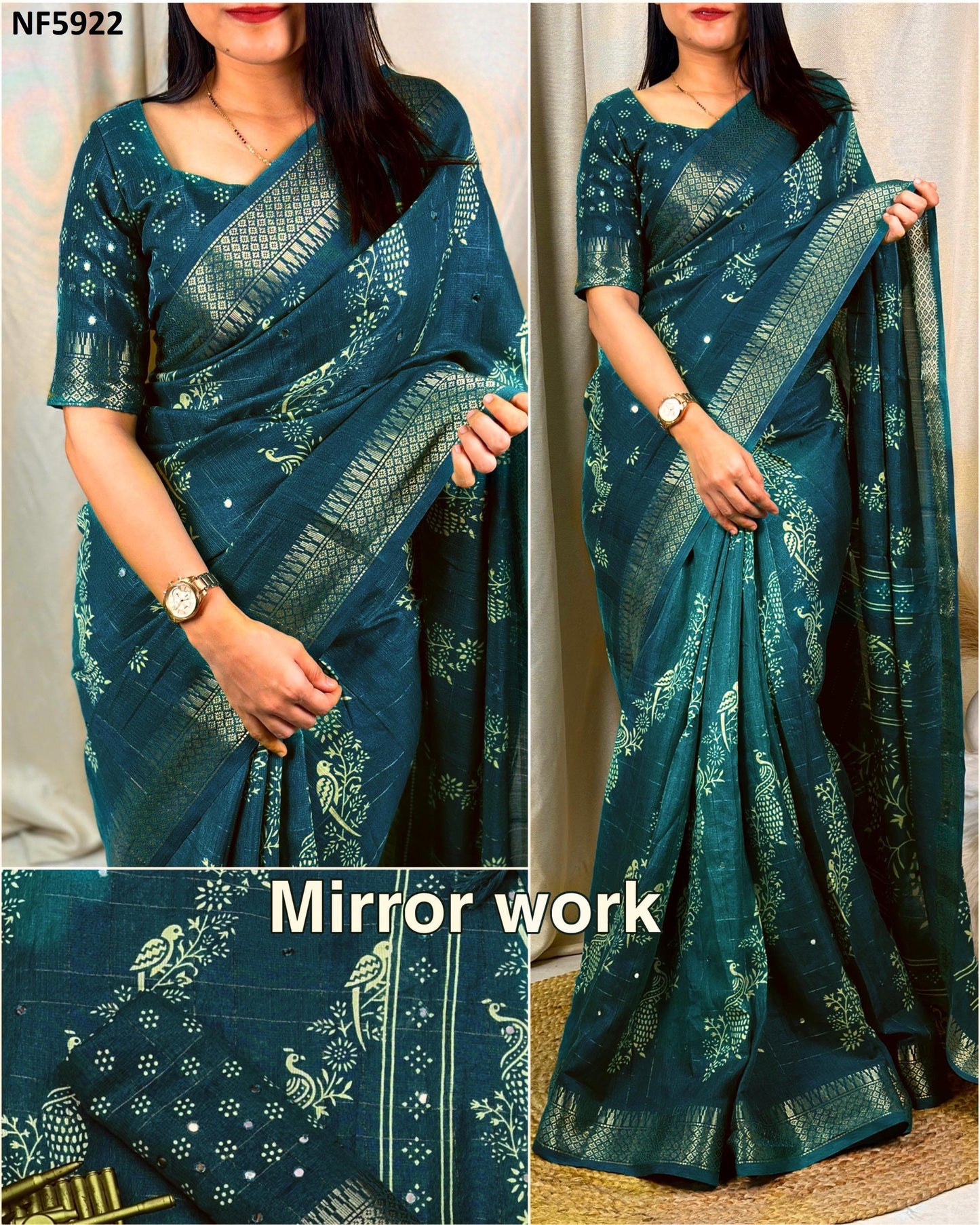 Nf5922 Vmk. Cotton Sarees