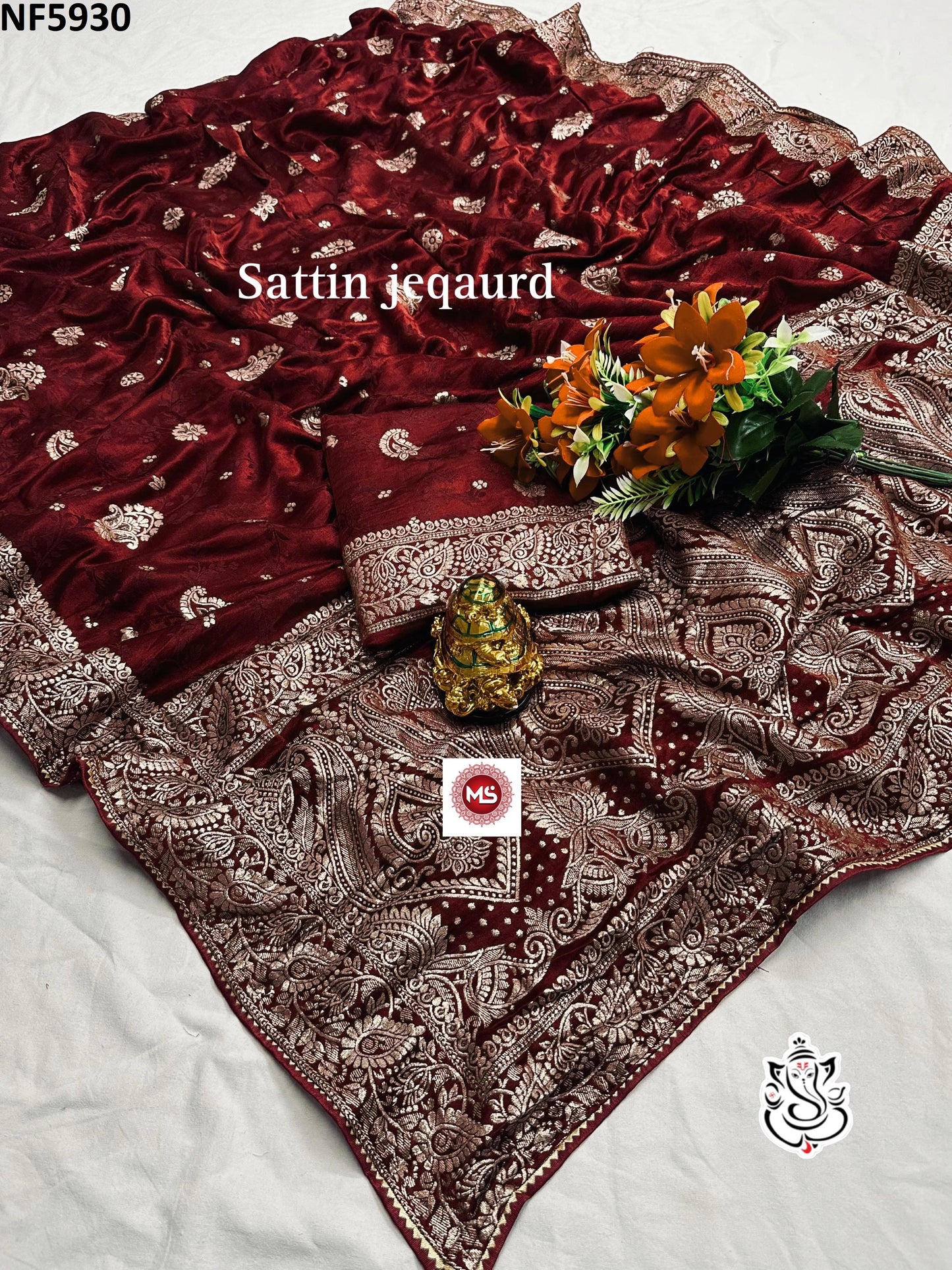 Nf5930 Vmk. Weaving Sarees