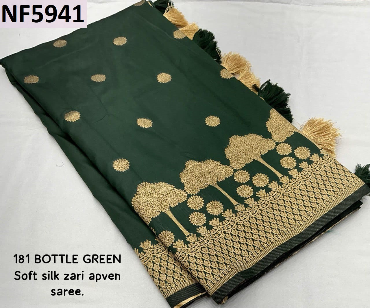 Nf5941 Vmk. Tassles Sarees