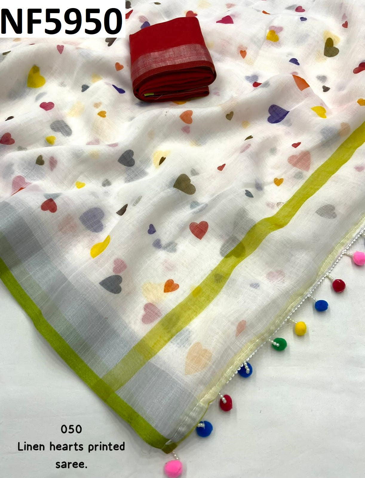 Nf5950 Vmk Weaving Border Sarees