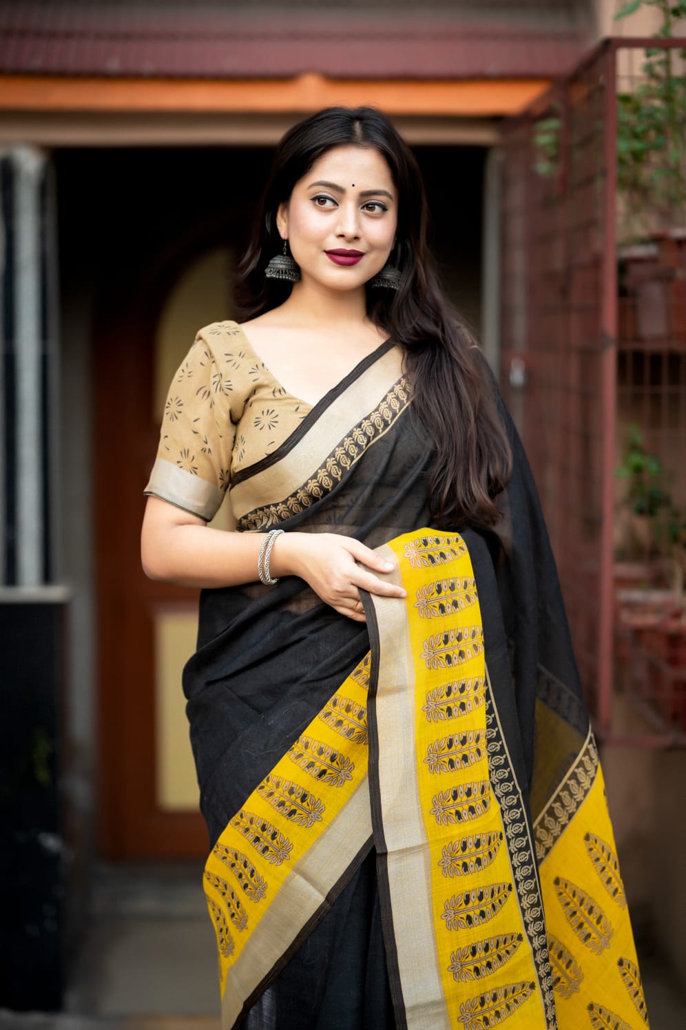 Nf5951 Vmk Printed Sarees