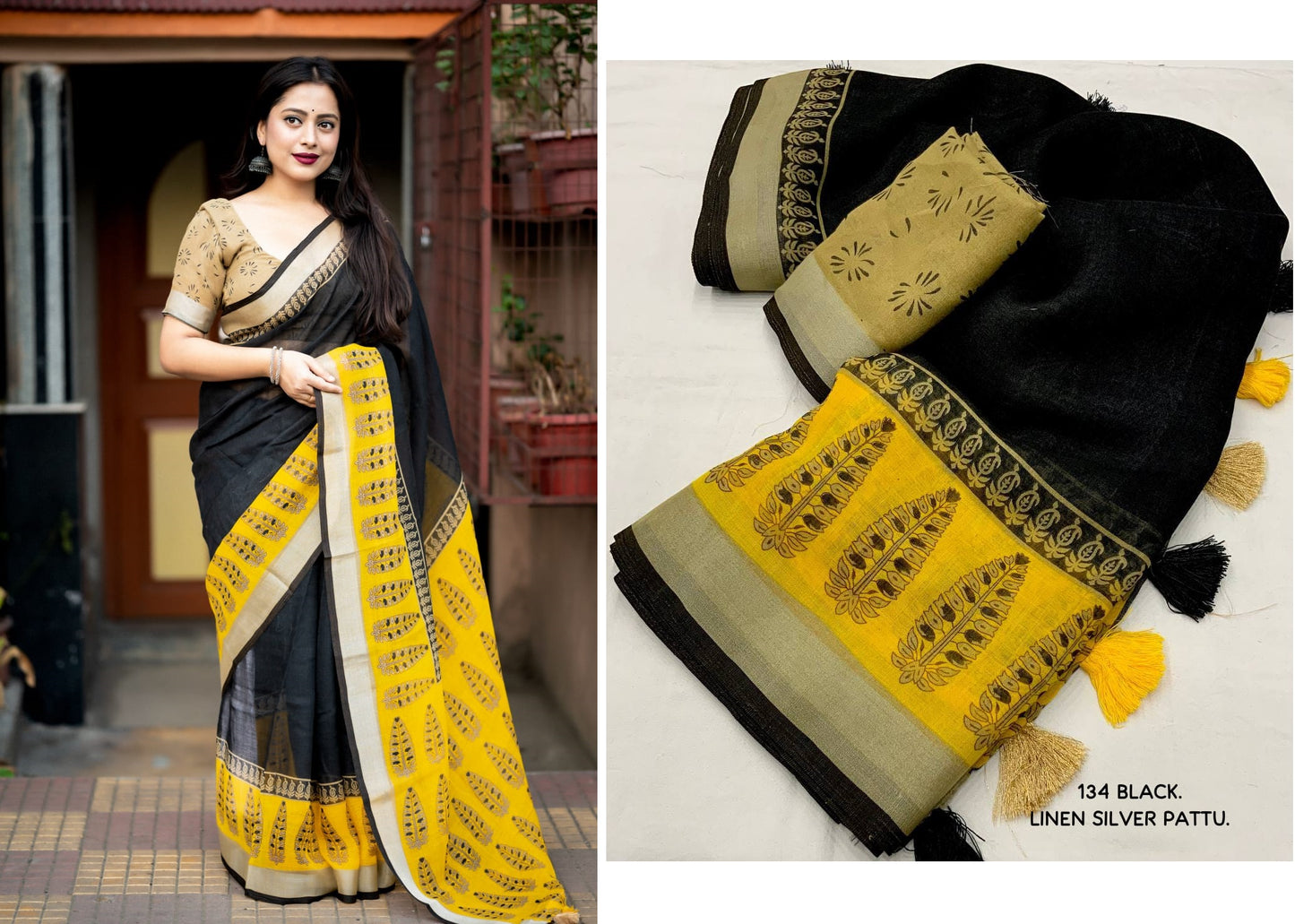 Nf5951 Vmk Printed Sarees