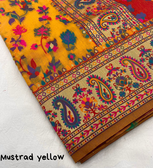 Nf5952 Vmk. Cotton Silk Sarees