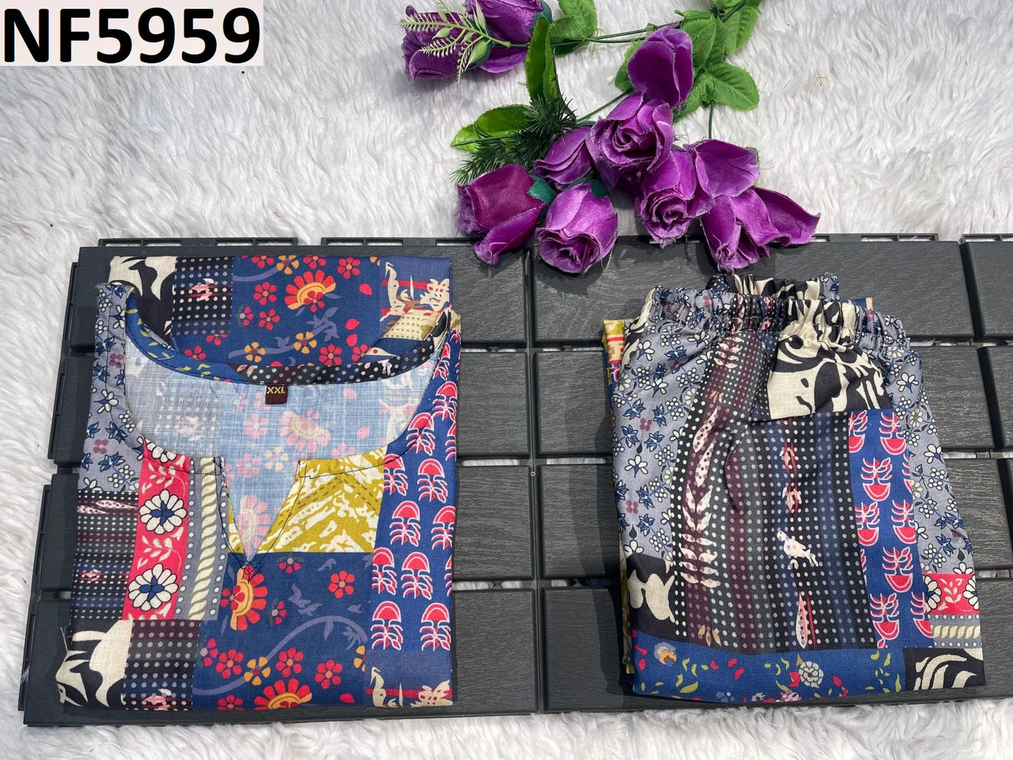 Nf5959 Vmk Cotton Co Ord Set