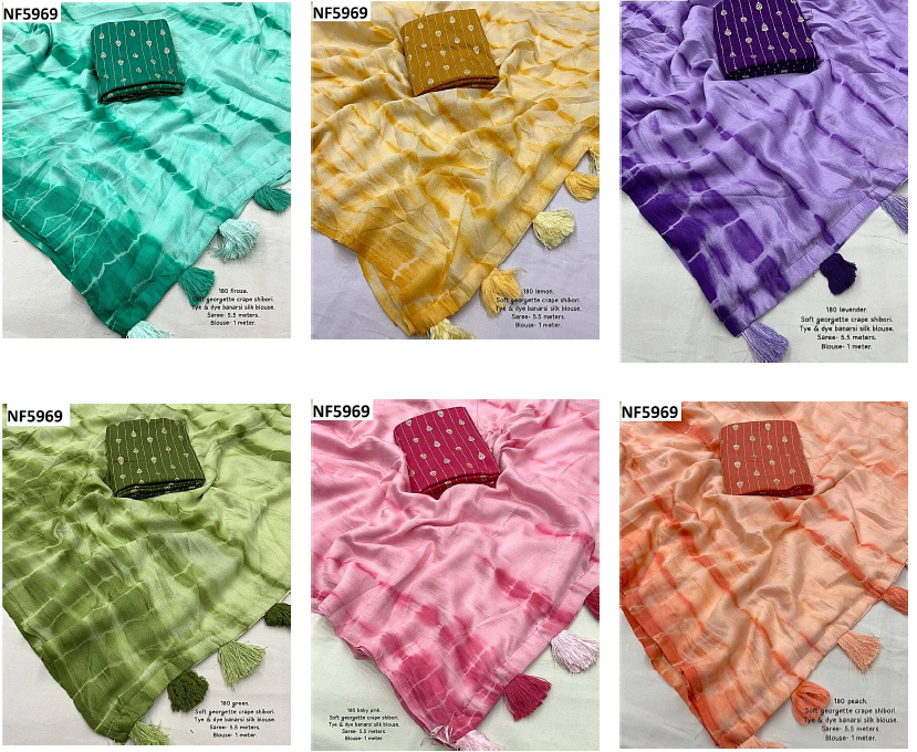 Nf5969 Vmk Tassles Sarees