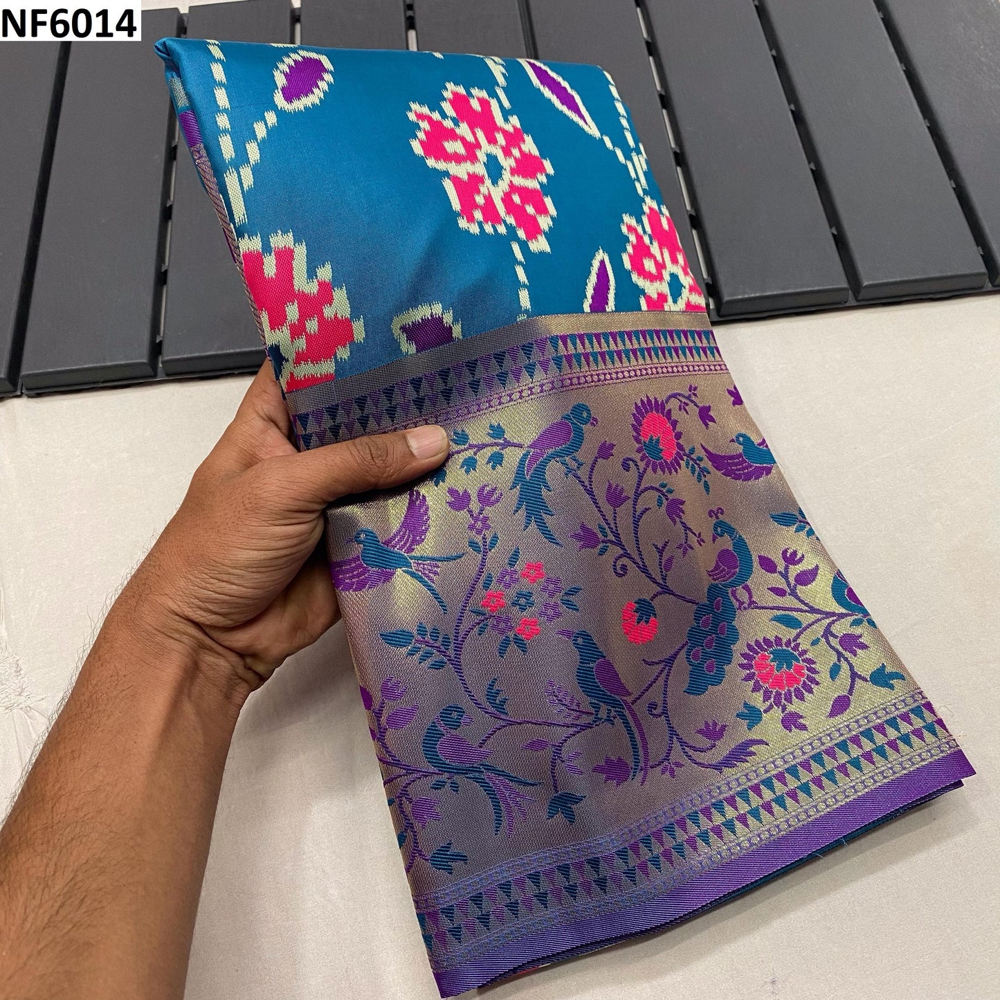 Nf6014 Vmk. Soft Silk Sarees