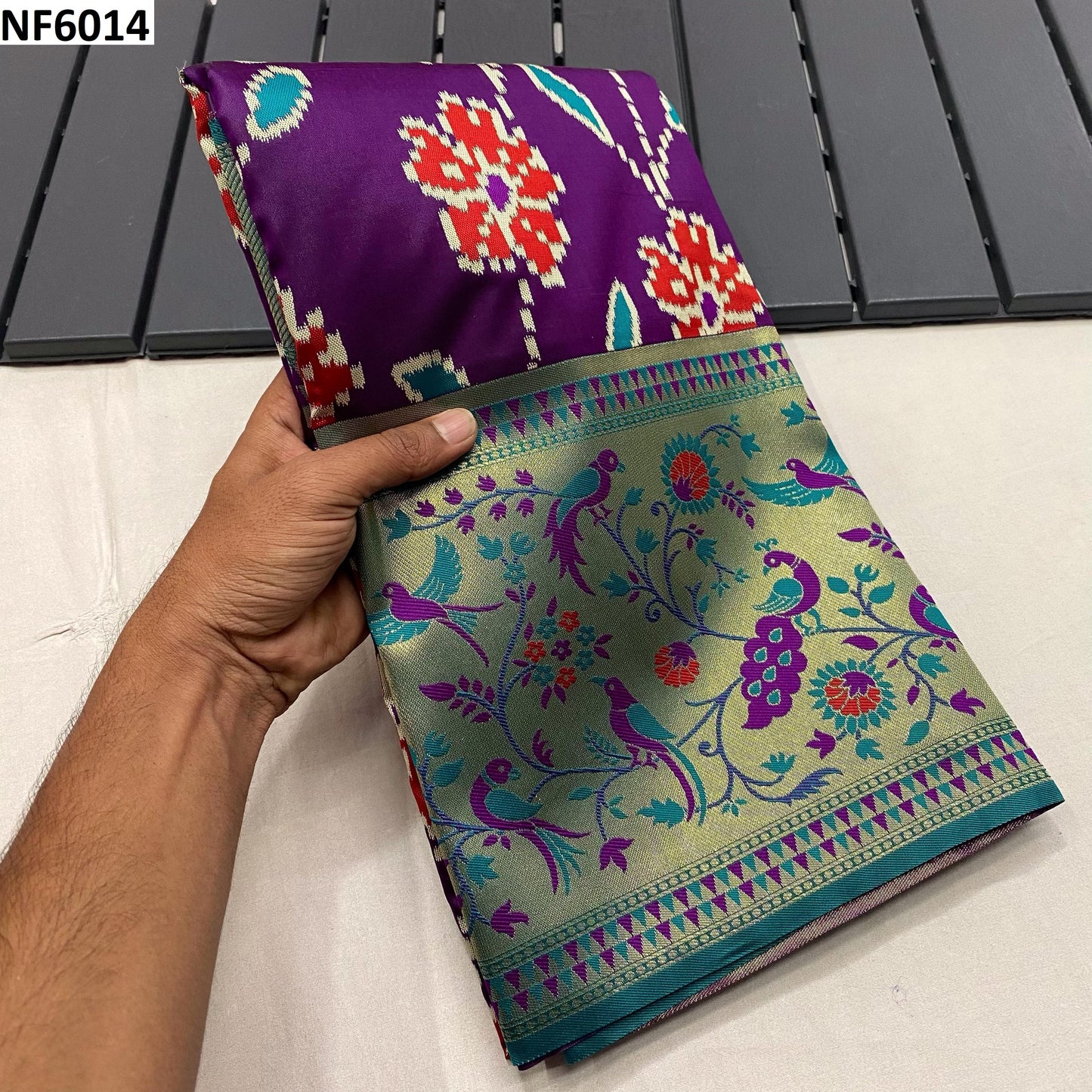 Nf6014 Vmk. Soft Silk Sarees