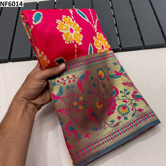 Nf6014 Vmk. Soft Silk Sarees