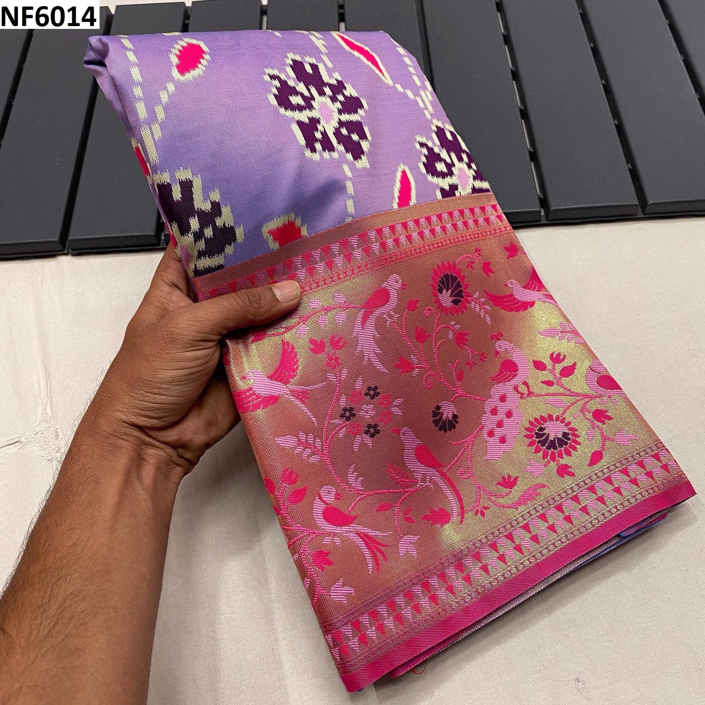 Nf6014 Vmk. Soft Silk Sarees