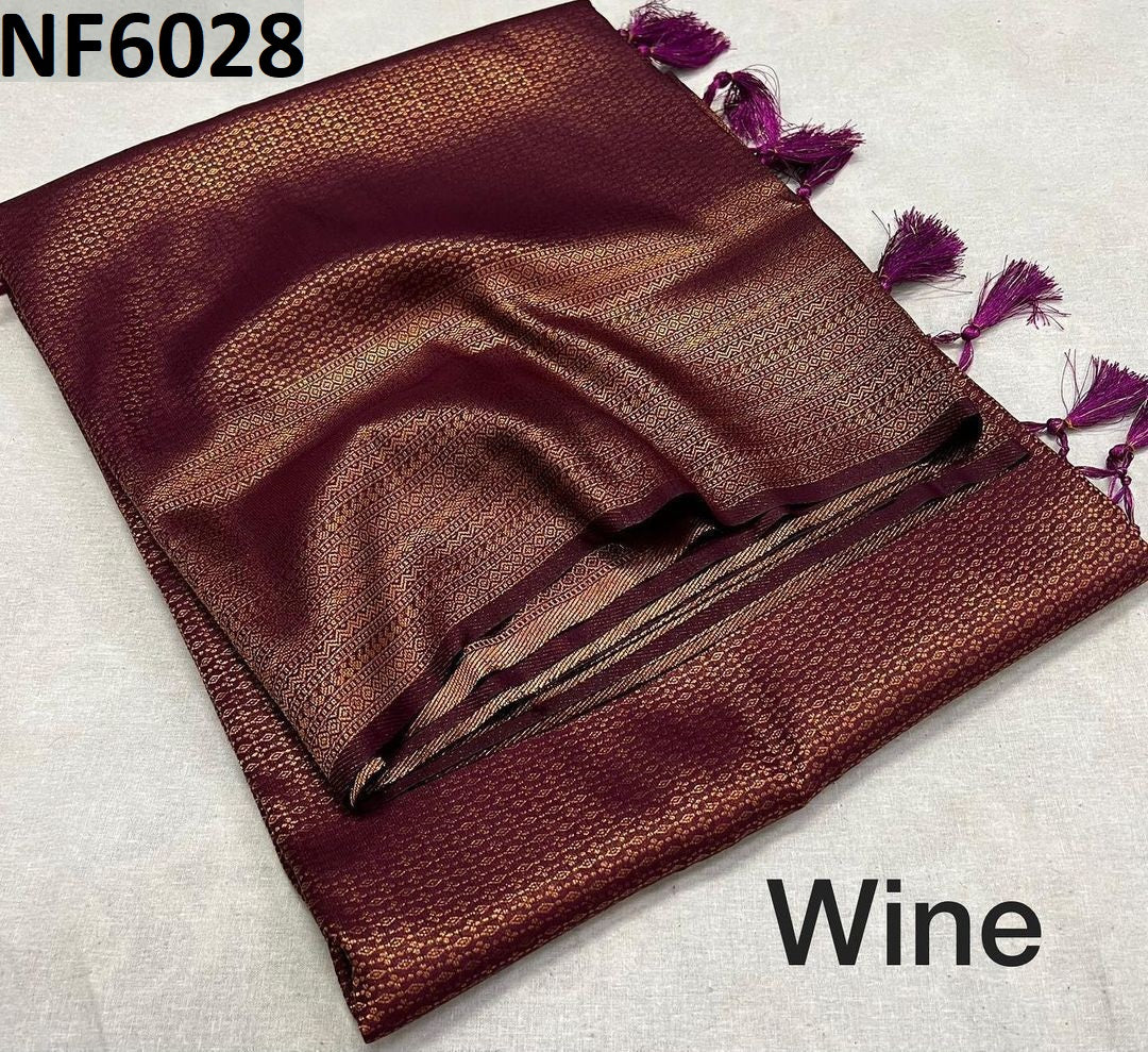 Nf6028 Vmk Jacquard Sarees